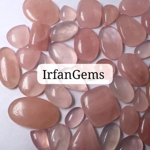 Haute qualité en gros mélange forme Quartz Rose énergie naturelle guérison Quartz Rose fabrication de bijoux Cabochon lisse pierre précieuse en vrac à - Product Image 5