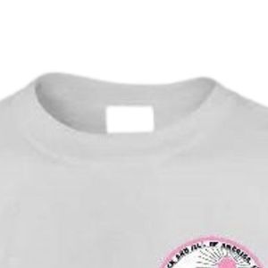 Camiseta Blanca de Manga Corta con Cuello Redondo para Adolescentes, con Diseño Gráfico Pequeño en Vinilo, para la Escuela, Uso Diario, Ropa Cómoda para la Calle - Product Image 2