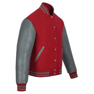 Stonefield Manufacturing Geometric Stand Collar Varsity <b>Jacket</b>-100% Wool Hooded <b>Waterproof</b> Streetwear <b>Winter</b> Outerwear - Product Image 4