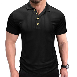 เสื้อโปโลและกางเกงขาสั้นคุณภาพพรีเมียมปี 2026 ระบายอากาศได้ดี สีพื้น ไม่ยับ ชุดกีฬาใหม่ เสื้อยืดโปโล ลดราคา - Product Image 1