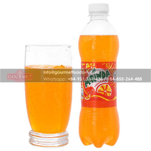 Botella de naranja Mirinda 390ml-Sabor dulce para niños y adultos Hecho en Vietnam - Product Image 1