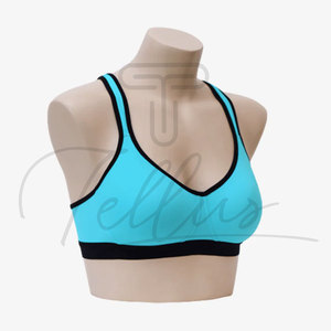 Sujetadores deportivos con tirantes elásticos suaves 2026, de secado rápido, MOQ bajo, sexy, para yoga y gimnasio, ropa deportiva personalizada, sujetador deportivo - Product Image 3