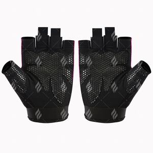 Guantes Deportivos de Media Palma de Primera Calidad para Entrenamiento en Gimnasio y Levantamiento de Pesas con Tela Transpirable, Agarre Antideslizante y Soporte para la Muñeca - Product Image 5