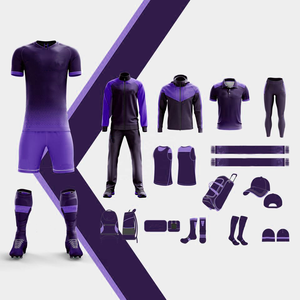 Professional Soccer and Football Jersey Set with Custom Logo and Number - Product Image 5
