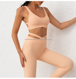 Nuevo Conjunto Deportivo para Mujer, Top Halter, Ropa Deportiva para Gimnasio, Yoga, Oferta - Product Image 1