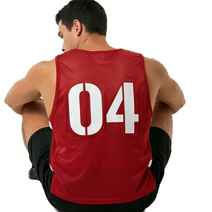 Custom Men's Basketball <b>Training</b> <b>Bibs</b> Mesh Sports Vest Men Sleeveless Basketball Mesh <b>Bibs</b> Mens Football Mesh Basketball <b>Bibs</b> - Product Image 6