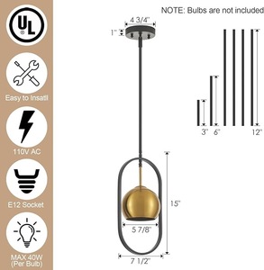 Lampe suspendue artisanale en métal, luminaire suspendu avec un design décoratif unique pour la maison, le restaurant, le café, l'hôtel, la salle à manger - Product Image 3