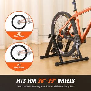 Magnetic Stationary Bike Trainer <b>Stand</b> 26\" 29\" Wheel Noise Reduction Flywheel Motor Portable <b>Cycling</b> Trainer Hub Motor for - Product Image 2