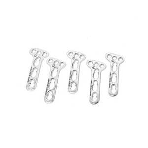 Placa Oblicua Veterinaria T de 3.5mm, Juego de 10 Piezas, 3 Orificios, 5L 5R, Instrumentos Quirúrgicos Ortopédicos de Acero Inoxidable, Placa de Fijación Ósea - Product Image 2