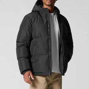 Wholesale OEM Service Design Pakistan Custom Nylon Bubble Jacket Quilted Winter Men Removeable Hooded Puffer Jackets Canvas 2026 - Product Image 5