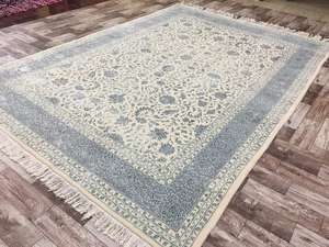 Alfombra de Lana Tejida a Mano de Calidad de Exportación, Diseño Oriental Rojo, Acabado Suave, para Sala de Estar o Dormitorio - Product Image 2