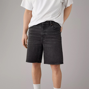 Custom Made Light Summer <b>Overalls</b> Knitted Denim Shorts High Quality 100% Cotton Casual for <b>Men</b> Low MOQ - Product Image 1