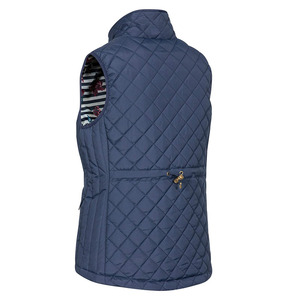 Gilet matelassé en coton pour femme, sans manches, coupe-vent, contrastant, court, grande taille, pour l'hiver, tendance - Product Image 4