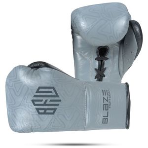 Guantes de Boxeo de Neopreno y Cuero Genuino Premium para Sparring, Entrenamiento, Kickboxing, Muay Thai, Trabajo con Saco de Boxeo, con Cierre de Cordones - Product Image 2