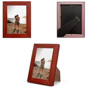 Marco de Fotos de Madera Rústico Hecho a Mano, Marco de Fotos de Madera Ecológico, Marco de Fotos de Madera Moderno y Minimalista, Vintage - Product Image 3