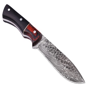 Couteau de chasse damas fait sur commande forgé à la main (Smk1359) - Product Image 4