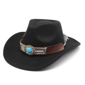 High-Quality Leather Cowboy <b>Hats</b> Braided Water-Resistant Wholesale Bulk Supply Private Label Cowboy <b>Hats</b> - Product Image 1
