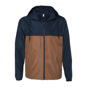 Chaqueta Cortavientos con Capucha para Hombre, Estilo Clásico, Color Negro Grafito, Resistente al Agua, Ligera y de Alto Rendimiento - Product Image 5