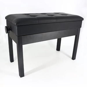 Good Quality Adjustable Piano Bench Stool Double Lifting with Bookcase <b>Musical</b> <b>Instrument</b> Accessory Deal - Product Image 2