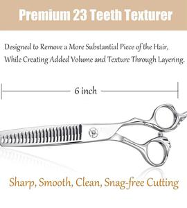 กรรไกรตัดผม Morje Surgical Thinning Scissors สแตนเลสสตีล 440C 28 ฟัน ปลายแหลม ด้ามจับขนาดกลาง สำหรับคนถนัดขวา น้ำหนักเบา - Product Image 5