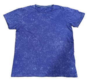 220 GSM Venta al por mayor personalizado unisex Lavado Peso pesado Oversized vintage bordes crudos Camisetas hombres en blanco boxy fit lavado ácido camisetas - Product Image 2