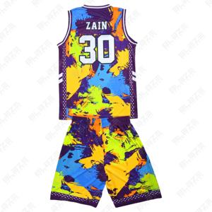 Blaze Fight Wear personalizado de alta calidad Bsci verano baloncesto pantalones cortos Unisex adulto baloncesto Jersey transpirable OEM/OEM disponible - Product Image 4