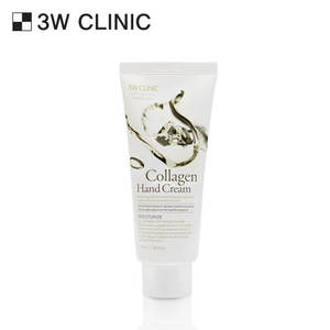 Crème hydratante pour les mains 3W Clinic avec collagène 100 ml pour peaux sèches - Product Image 1