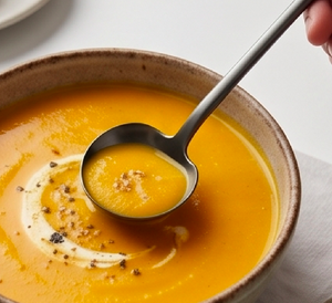 Cuillère à soupe minimaliste en métal avec finition mate, compatible lave-vaisselle, pour la restauration, les hôtels, le camping et l'usage domestique - Product Image 3