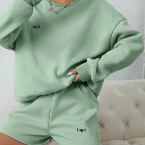 Sweat-shirt de haute qualité avec logo imprimé en mousse personnalisé, en coton, pour femmes, sweat-shirt lourd à capuche, impression 3D en relief, pull-over pour femmes - Product Image 3