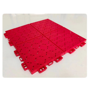 Media cancha de baloncesto, cancha de baloncesto para patio trasero, mini cancha de baloncesto, suelo para cancha de baloncesto - Product Image 6