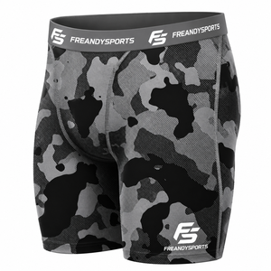 Caleçons Boxers Imprimés Sans Coutures pour Hommes, Taille Mi-Haute, Respirants, Séchage Rapide, en Coton et Spandex, Confortables, Design Tricoté, Taille Sport - Product Image 5