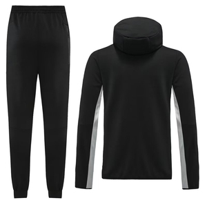Vêtement de sport pour homme en nylon, ensemble survêtement coupe-vent 2 pièces avec veste à fermeture éclair et pantalon, personnalisable par sublimation, vente en gros OEM - Product Image 2