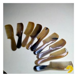 Peine de Cuerno de Búfalo Hecho a Mano, Peine de Cuerno Natural para el Cuidado del Cabello y la Barba, Antiestático, Accesorio de Cabello de Lujo - Product Image 2