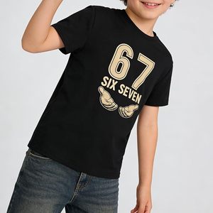 Camiseta Digital Human 2026 de Moda Urbana para Estudiantes, Cuello Redondo, 100% Algodón, Manga Corta, Estampada, Transpirable, Unisex, MOQ1 Gratis - Product Image 4