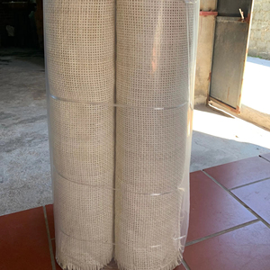 หวายธรรมชาติพรีเมียม ขนาดกว้าง 60 ซม. / หวายถักลายหกเหลี่ยมแบบเปิด ม้วน ราคาถูก 38 ANGLE - Product Image 1