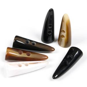 Botones de Cuerno de Búfalo Pulidos, Ecológicos, Estilo Animal, Color Natural Mixto, Artesanales, de Alta Calidad, con Logotipo Personalizado - Product Image 6