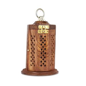 Quemador de incienso de madera ligero, fácil de transportar para viajes, meditación y uso en exteriores. - Product Image 3