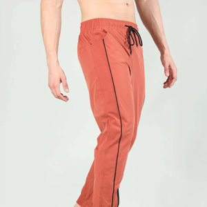 Joggers pour hommes, pantalons de survêtement unis à taille élastique avec cordon de serrage, motif 3D, collection automne-hiver, leggings en tissu - Product Image 3