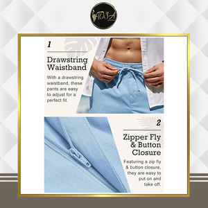 Pantalones Casuales para Hombre, Mezcla de Lino y Viscosa de Primera Calidad, Ligeros, Transpirables y Sostenibles, Suministro Directo de Fábrica, Precio Bajo - Product Image 4