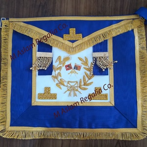 Full <b>Dress</b> Grand Rank Office Set Sword Bearer Real Leather Apron and <b>Dress</b> Collar - Product Image 6