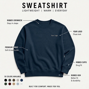 Sweat-shirt d'hiver à col zippé pour homme, manches longues, vêtements décontractés, meilleur prix - Product Image 6