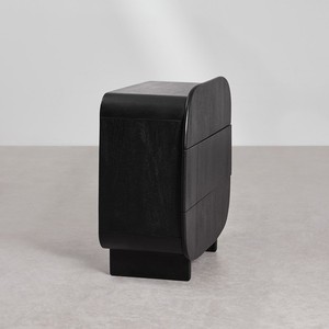 Cómoda de madera de mango con 3 cajones en tono ámbar Vandana - Product Image 5