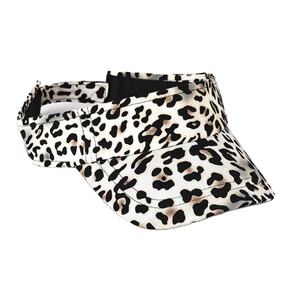 Gorra de Visera con Estampado de Leopardo al por Mayor, Ajustable, para Playa, Correr, Golf, con Logotipo Personalizado - Product Image 1