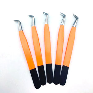 Pinzas Profesionales Kaamir Instruments de Punta Ultrafina Antimagnéticas de 10 mm, Herramienta para Recoger Pestañas de Acero Inoxidable - Product Image 4