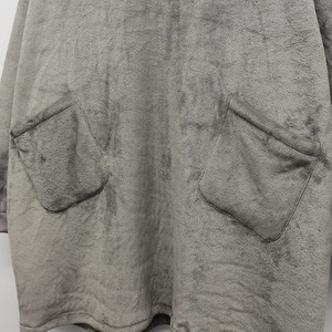 Couverture à capuche pour femme en flanelle et polaire Sherpa, couleur unie, surdimensionnée, extra longue, modèle 2026, vente en gros - Product Image 6
