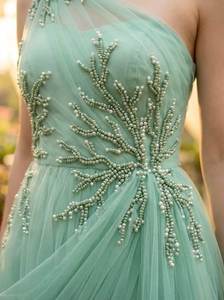 Vestido de Noche Corto de Alta Gama con Cuentas Hechas a Mano, Sin Mangas, Vestido de Cóctel de Lentejuelas de Lujo, Elegante Vestido de Fiesta Mini, Directo de Fábrica - Product Image 4