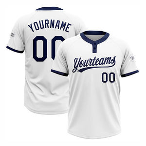 Camiseta Deportiva Transpirable Sublimada con Dos Botones, Personalizada, Unisex, Hecha en Pakistán, con Nombre y Número del Equipo, para Softbol, Reino Unido - Product Image 1