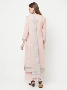 Tissu de Robe en Coton Biologique Tissé Non Cousu de la Marque Safaa pour Salwar Kameez et Ensemble Femme avec Dupatta – Vente en Gros - Product Image 6