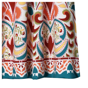 Cortinas de Última Moda para el Hogar, Tela Opaca con Estampado en Relieve, Paneles de Cortinas para Sala de Estar y Dormitorio - Product Image 6