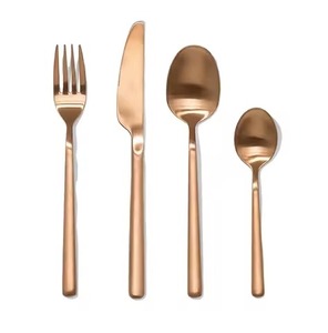 Ensemble de couverts en métal haut de gamme pour table à manger, cuillère, fourchette, ensemble de service conçu pour un service de table élégant - Product Image 5